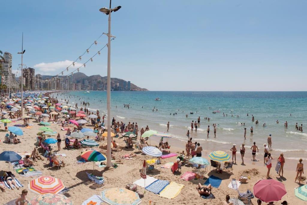 Apartamento Seafront Unique Location B6 Benidorm Exterior foto